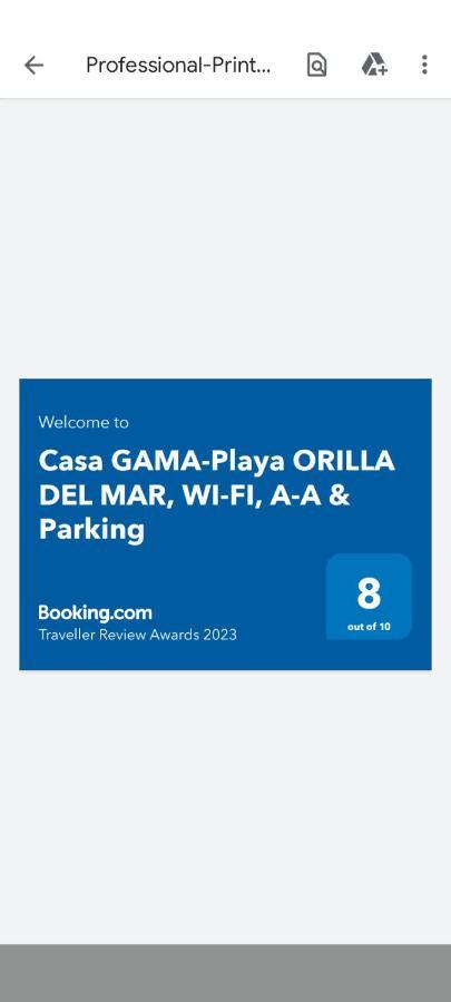 Casa Gama-Playa Orilla Del Mar, Beach And Town Boxol Екстер'єр фото